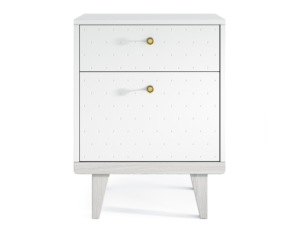 Тумбочка белая