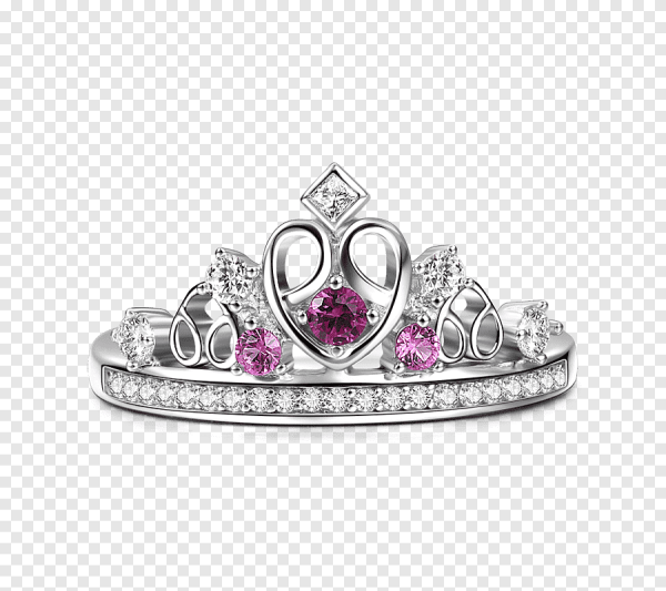 Корона серебро на белом фоне