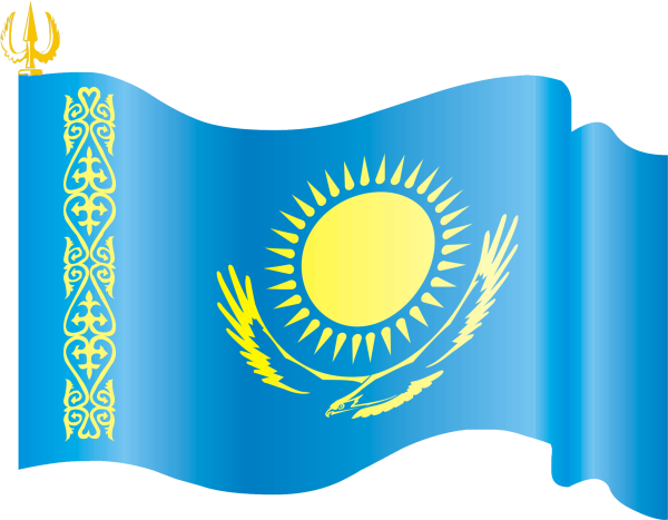 Гос флаг Казахстана