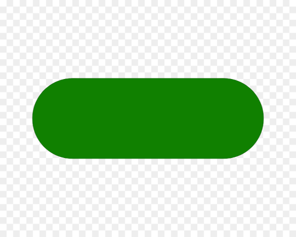 Зеленый прямоугольник с закругленными краями