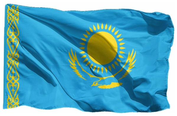 Флаг Казахстана 2023