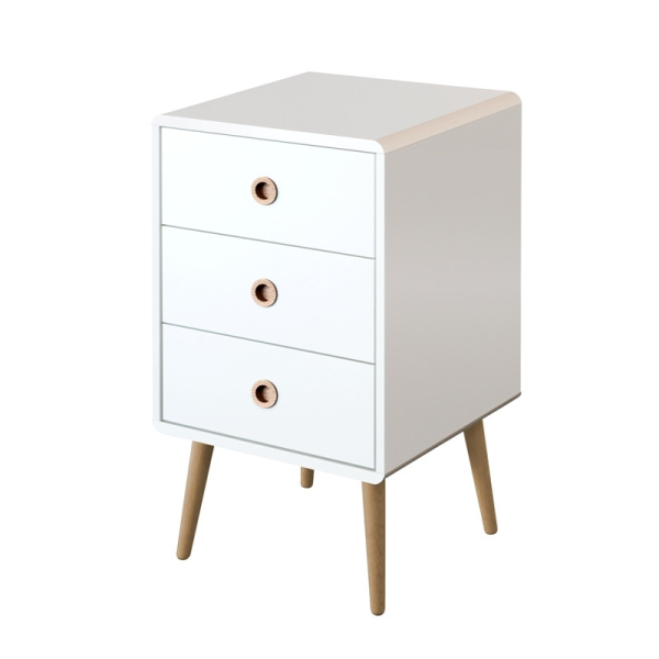 Тумба прикроватная на деревянных ножках