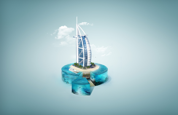 Burj al arab 3d
