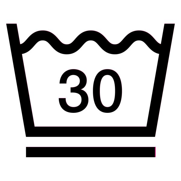 Щначёк Машинная стирка при 30 гр