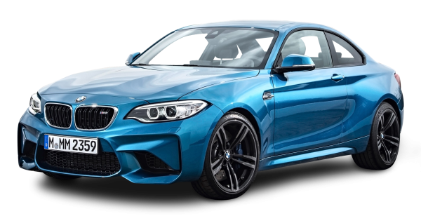 BMW m2 синяя