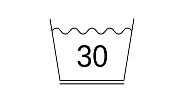 Иконка стирка при 30 градусах