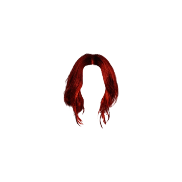 Красные волосы PNG