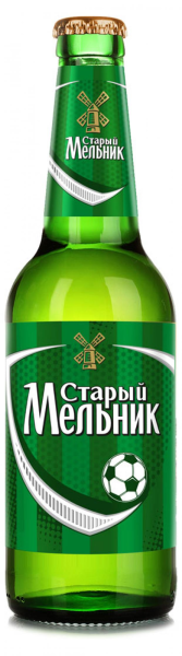 Пиво светлое пастеризованное "старый Мельник из бочонка мягкое" 0.45 л.