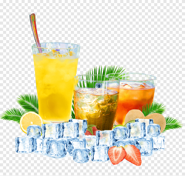 Лимонад на белом фоне
