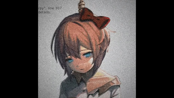 Doki Doki Literature Club Сайори повесилась