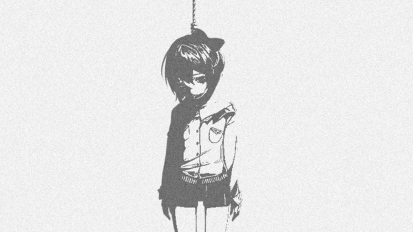 Повешенная Doki Doki