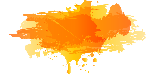 Оранжевая Клякса