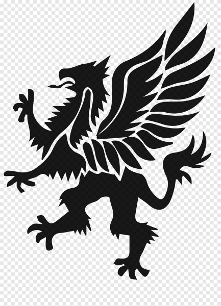 Геральдический Грифон вектор