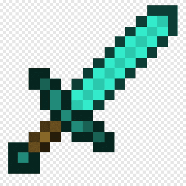 Золотой меч Minecraft