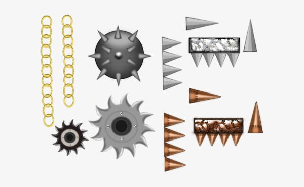 Шипы для Construct 2