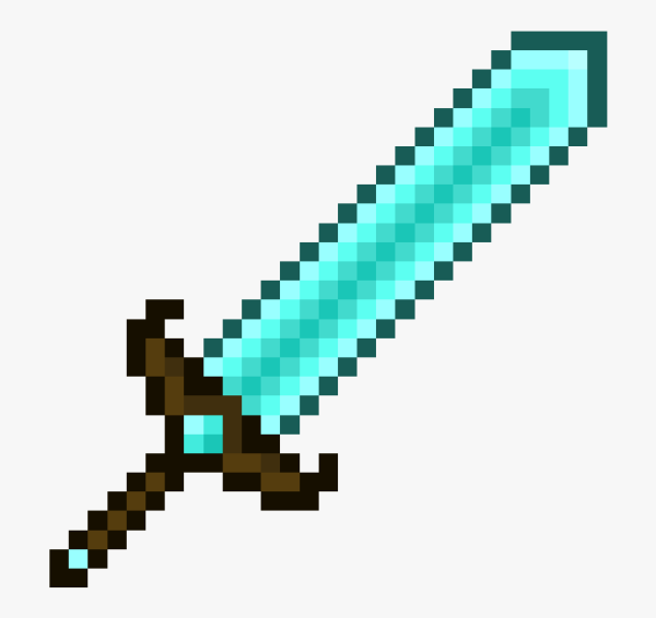 Алмазный меч Minecraft