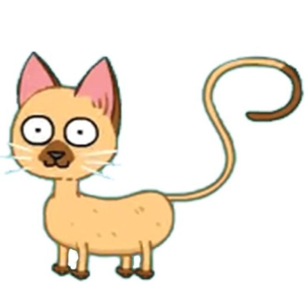 Синий трактор кошка