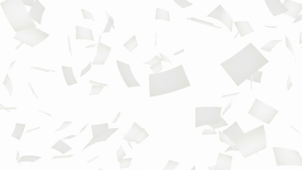 Падающие листы бумаги