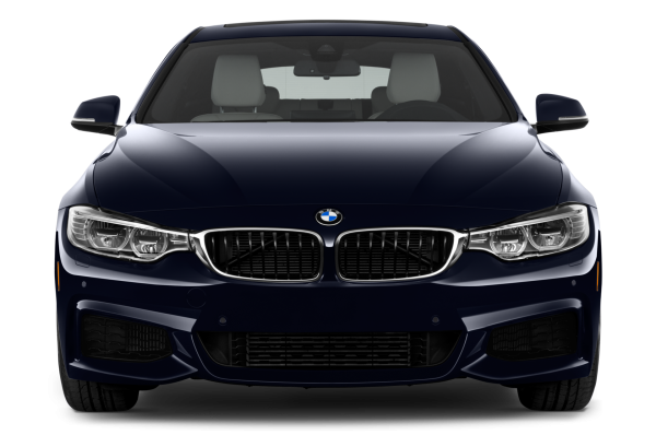 BMW черная спереди